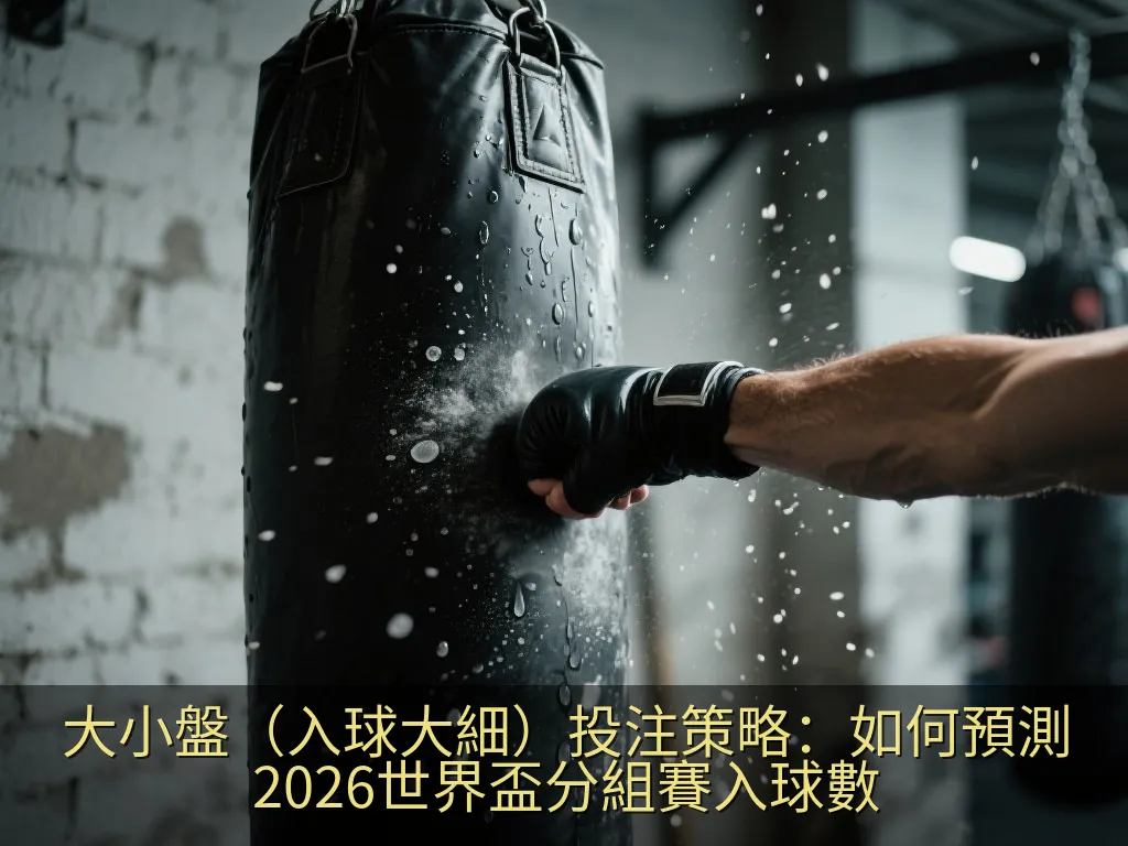 大小盤（入球大細）投注策略：如何預測2026世界盃分組賽入球數