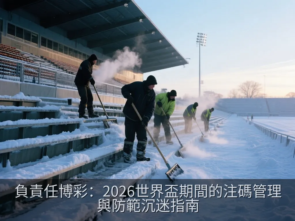 負責任博彩：2026世界盃期間的注碼管理與防範沉迷指南